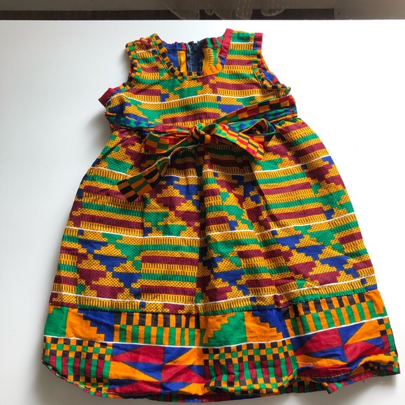 18M Girls: Colourful Dress - Picture 1 of 3